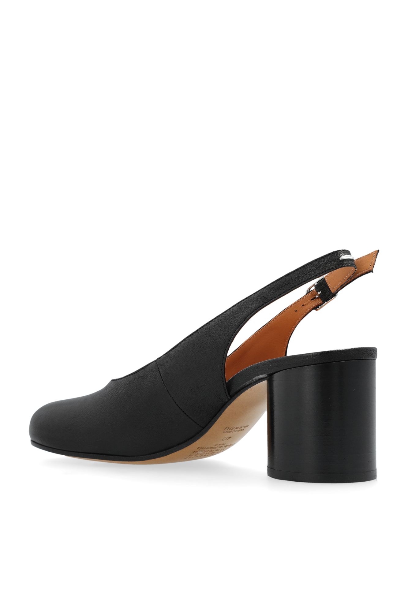 MAISON MARGIELA｜PUMPS(HEELS) (S58WL0210 P3753 T8013) Black Heeled shoes with tabi cutout Maison Margiela - Vitkac AS